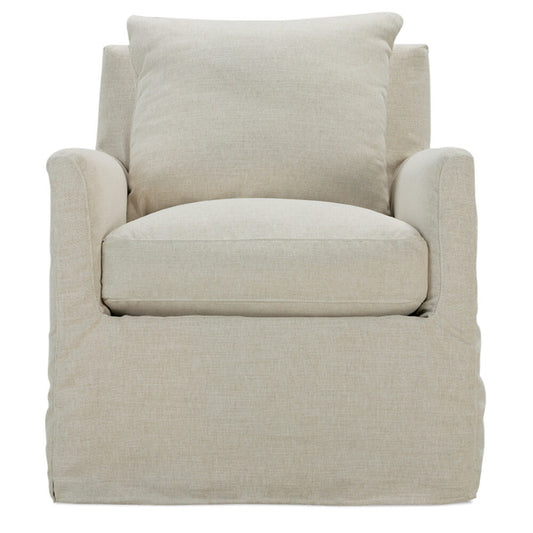 Willow Slipcover Swivel Glider