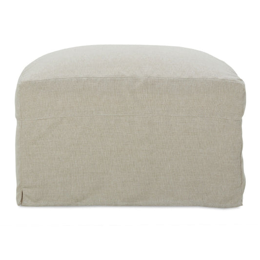 Willow Slipcover Ottoman