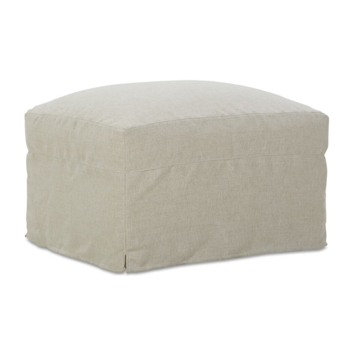 Willow Slipcover Ottoman