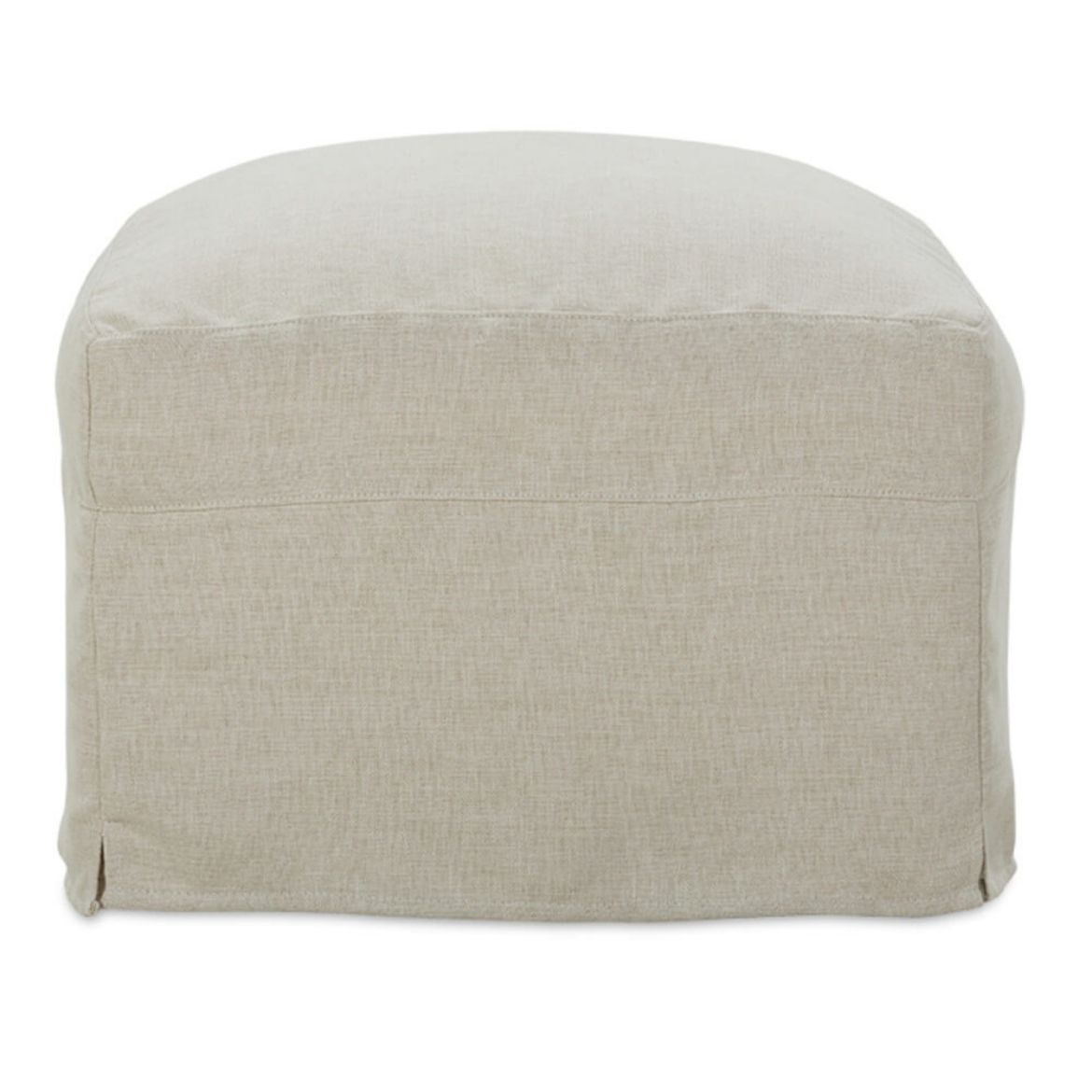 Willow Slipcover Ottoman