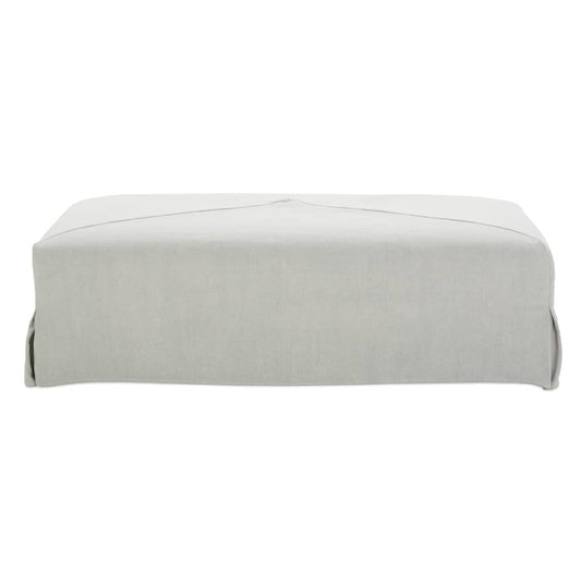 Noelle Slipcover Ottoman