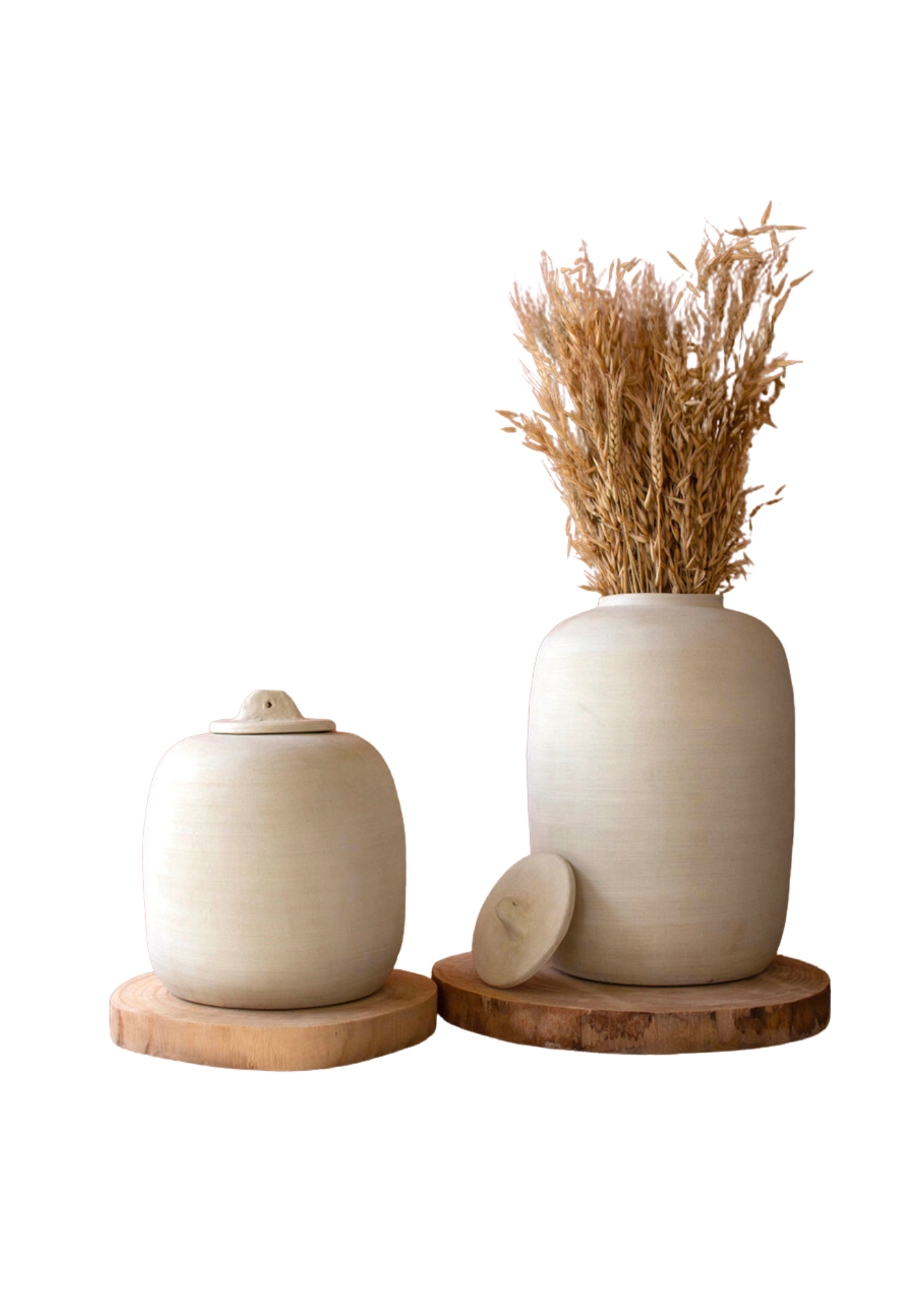 Decorative Ceramic Canister with Lid