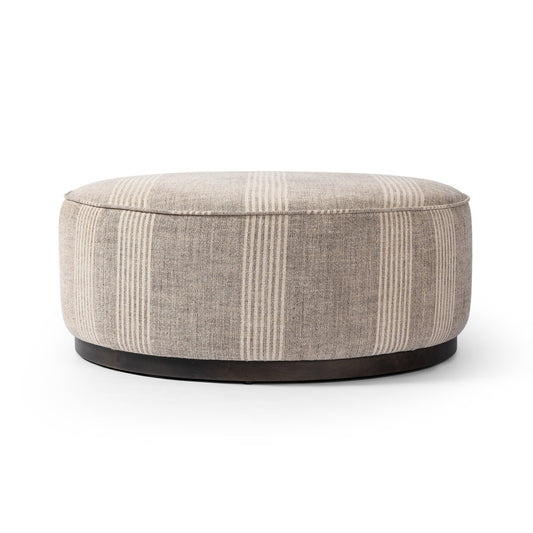 Arno Large Round Ottoman