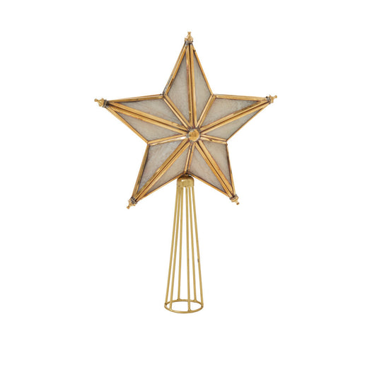 Golden Starlight Tree Topper