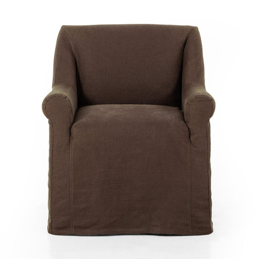 Ayda Slipcover Dining Armchair