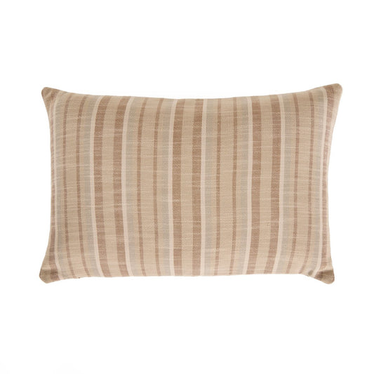 Neutral Stripe Outdoor Pillow