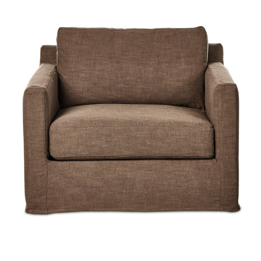 Irwin Slipcover Swivel Chair