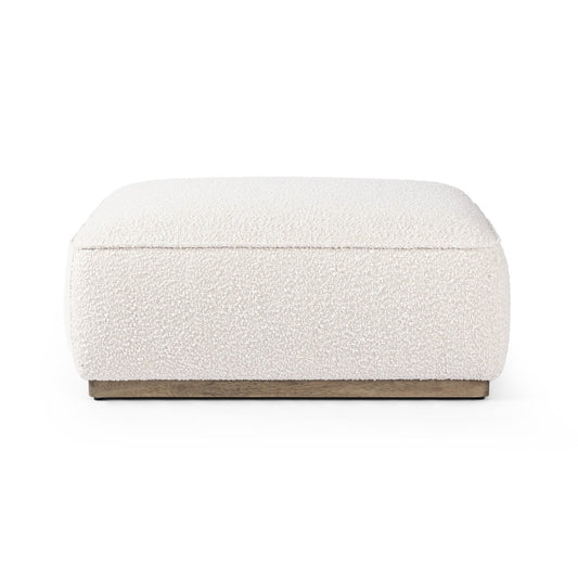 Elvina Taupe Ottoman