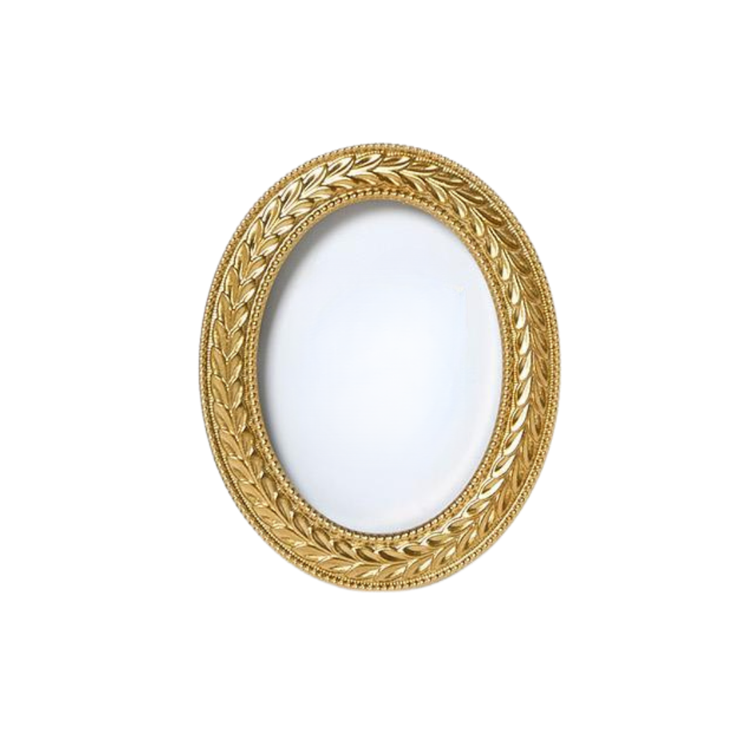 Gold Laurel Wreath Photo Frame