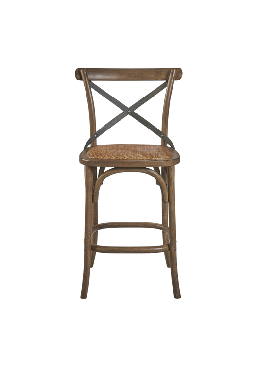 Ashton Cross Back Counter Stool