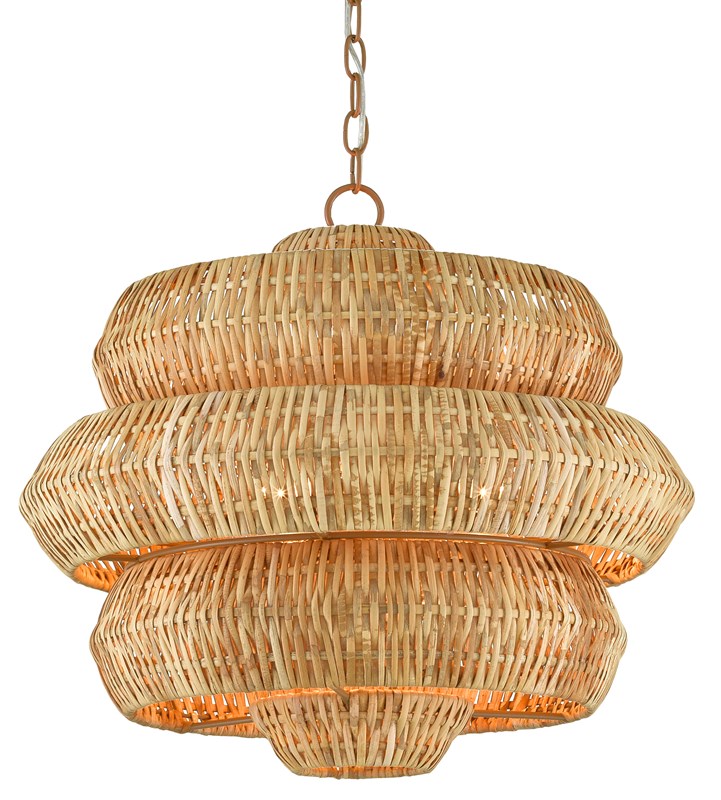 Lena Small Natural Chandelier