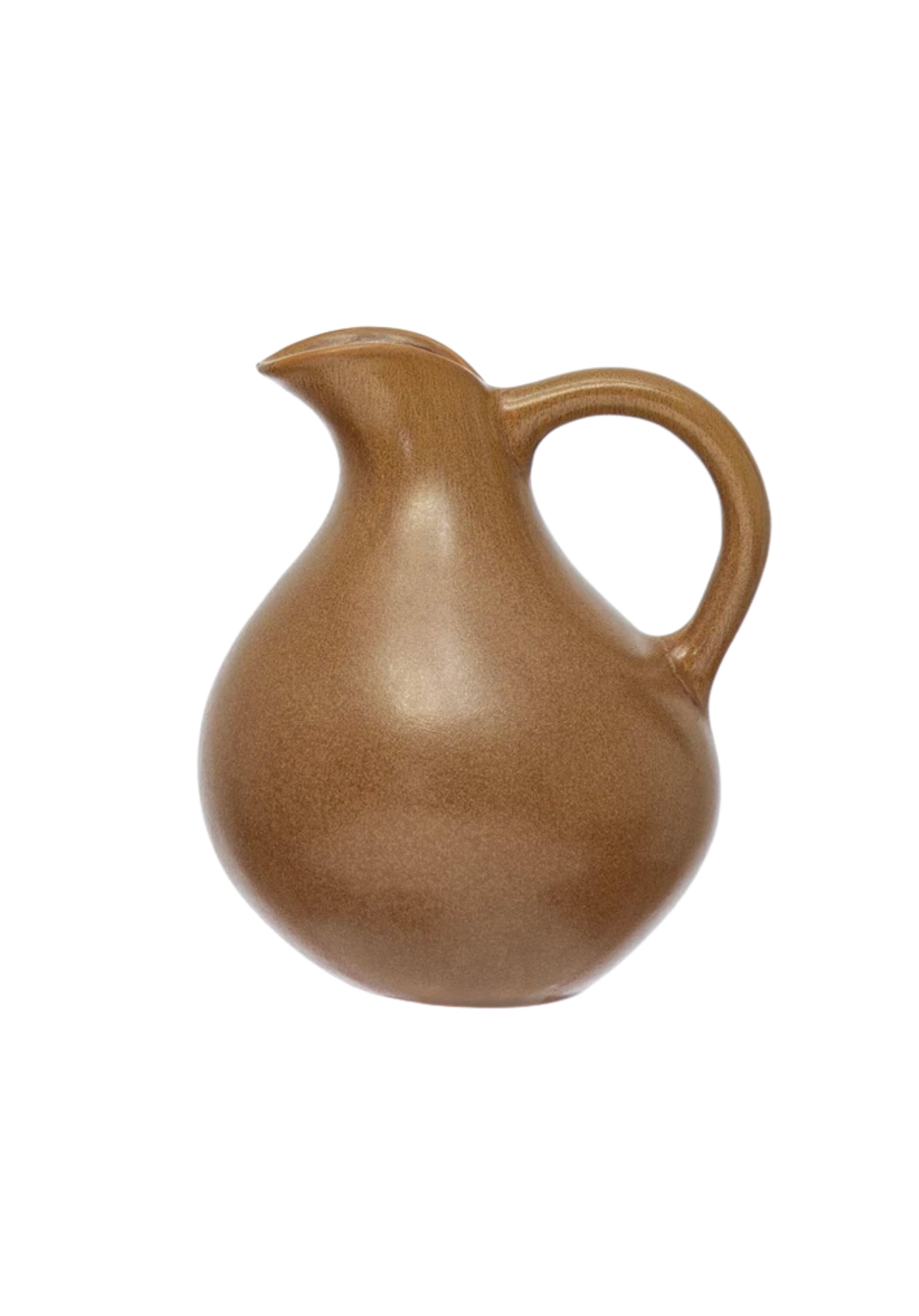 Brown Glazed Pitcher – Heritage House