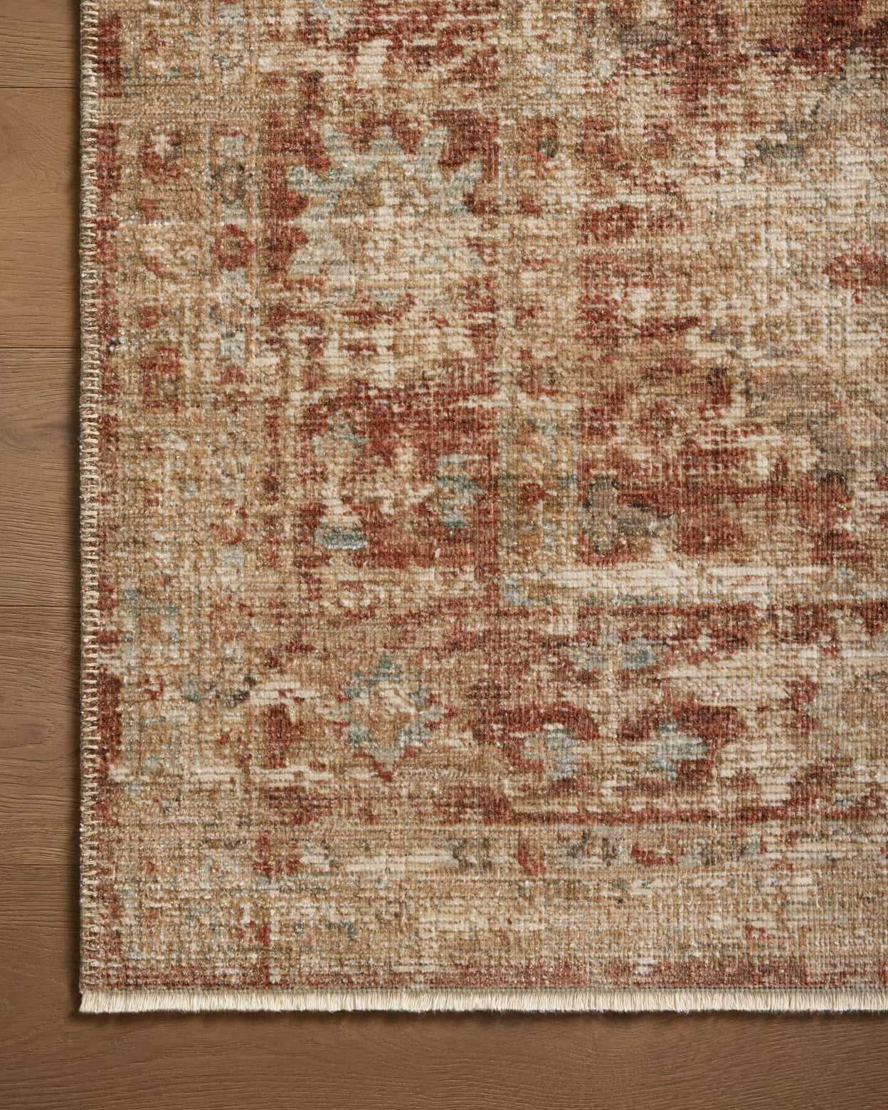 Heritage 03 Brick / Multi Rug