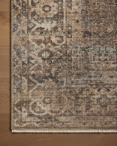 Heritage 07 Mocha / Denim Rug