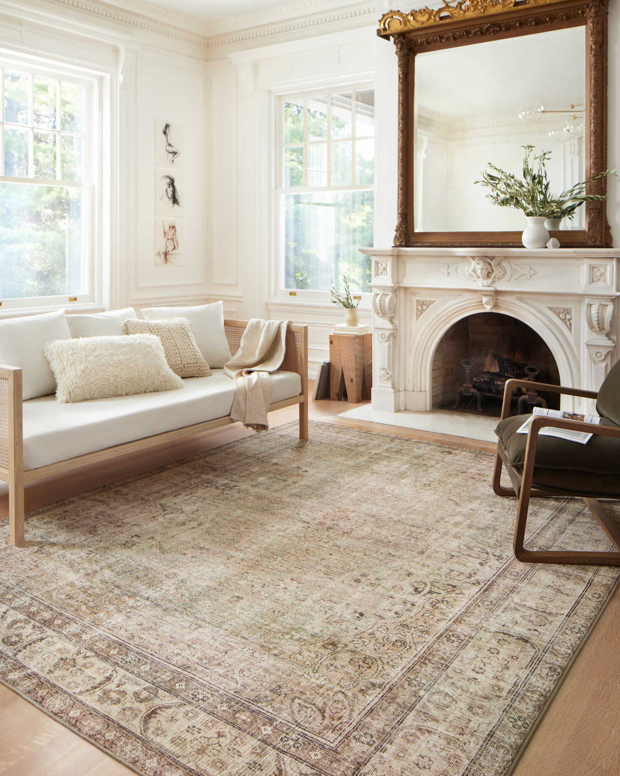 Margot Antique / Sage Rug