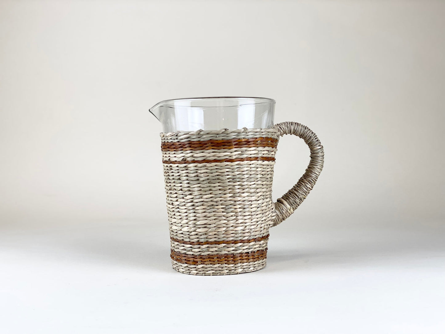 Brown Striped Seagrass Pitcher