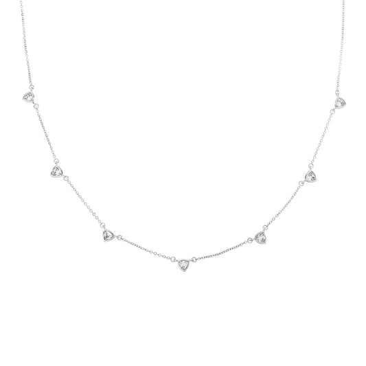 CZ Drop Necklace