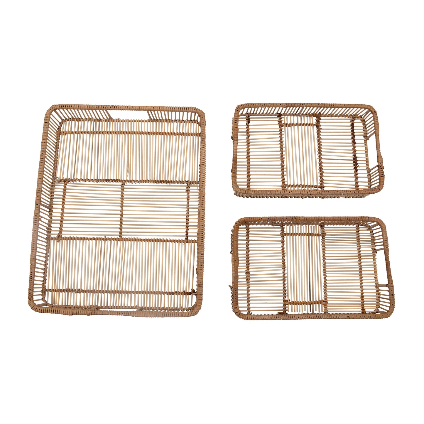 Rattan Tray (Set of 3)