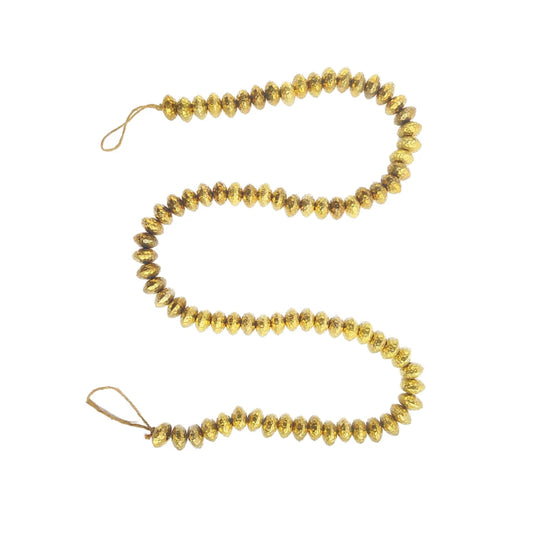 Gold Metal Bead Garland